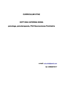 Curriculum - Guardia di Finanza