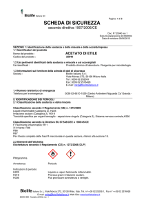 SCHEDA DI SICUREZZA