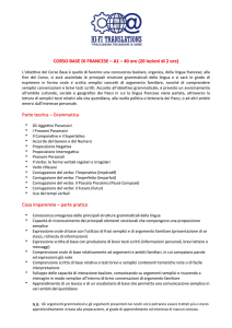 programma francese base - HI