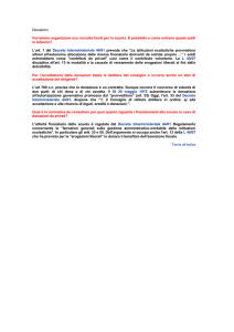 Donazioni Vorremmo organizzare una raccolta fondi per la scuola. È