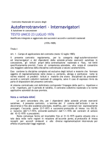 T.U. CCNL AUTOFERROTRANVIERI
