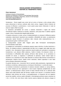 Veicolazione intradermica: sistemi di trasporto fisici