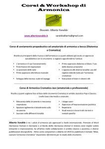 Corsi armonica - albertovaraldo.it