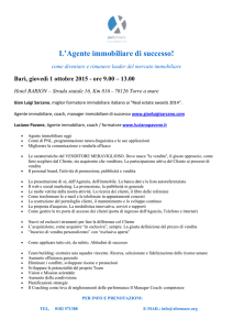 L`Agente immobiliare di successo!