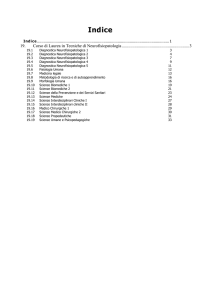 Tecniche di neurofisiopatologia - Scuola di Medicina e Chirurgia