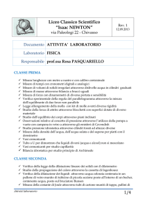attivita` laboratorio
