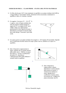 esercizi statica - Digilander