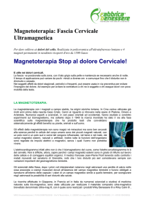 Magnetoterapia: Fascia Cervicale Ultramagnetica Magnetoterapia
