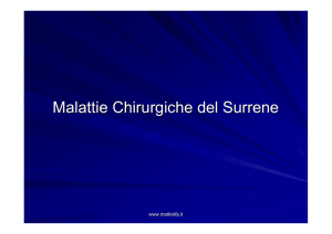 36. Malattie Chirurgiche del Surrene