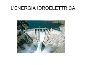 L`ENERGIA IDROELETTRICA