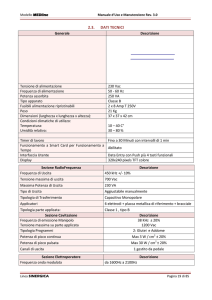 2.3. dati tecnici