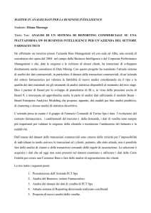 MASTER IN ANALISI DATI PER LA BUSINESS INTELLIGENCE