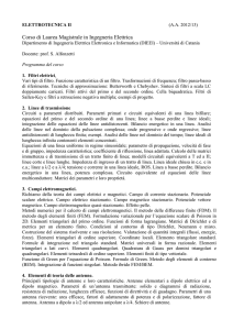 Elettrotecnica II 2013