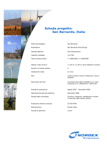 San Bernardo - Nordex Italia