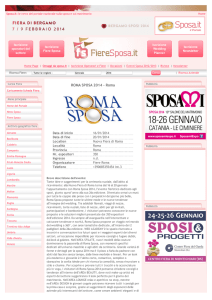 ROMA SPOSA 2014 | Sposa e Matrimonio News