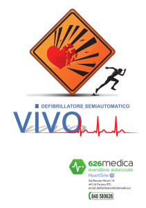 vivoDEFIBRILLATORE SEMIAUTOMATICO