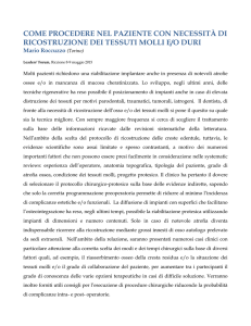 come procedere nel paziente con necessità di ricostruzione