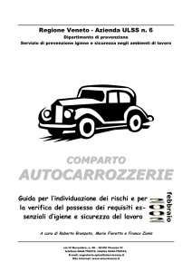 Guida per l`individuazione dei rischi e la verifica