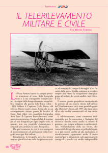 IL TELERILEVAMENTO MILITARE E CIVILE