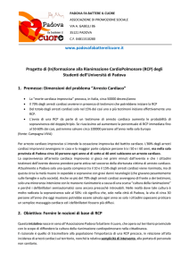 www.padovafabattereilcuore.it Progetto di (In)formazione alla