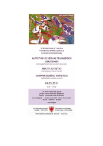 Tratti autistici: conoscenze attuali e sviluppi