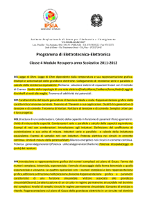 Programma di Elettrotecnica