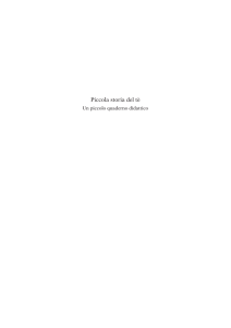 Piccola storia del tè