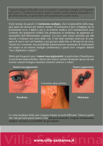 La prevenzione dei tumori della pelle