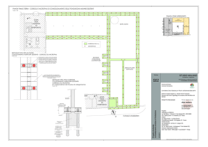 Progetto strutturale Consolidamento strutture di fondazione