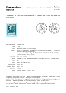 De Amicis - Poste Italiane