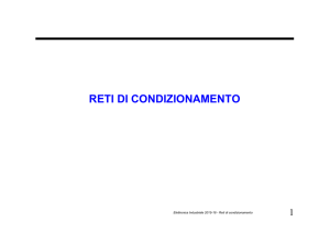 reti di condizionamento