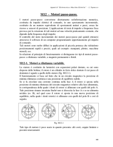 M12 - Motori passo-passo.