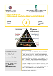 Scheda sintetica