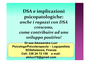 slide presentate da alessandra luci