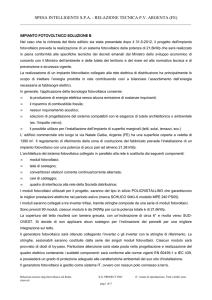 Relazione tecnica imp.fotovoltaico sol.B