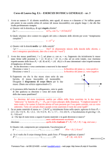 soluzioni - Dipartimento di Fisica