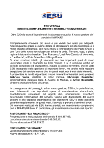 com.nuova mensa Esu