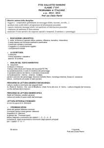 italiano - Istituto "Bandini"