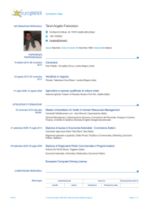 Scarica Curriculum Vitae - LUM School of Management