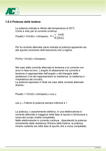 1.6.4 Potenza delle bobine