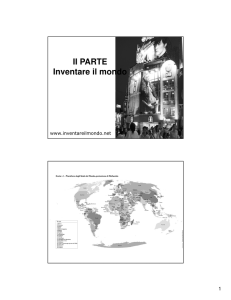 nascita di un concetto e fasi evolutive del sistema-mondo