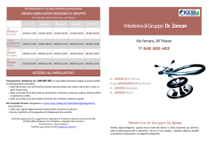 Dr. Zancan - Ulss 4 Alto Vicentino