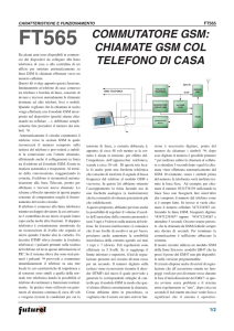 chiamate gsm col telefono di casa