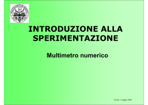 Multimetro numerico