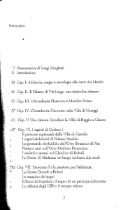 SOMMARIO 7 Presentazione di Luigi Zangheri 11 Introduzione 13