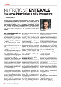 NUTRIZIONE ENTERALE