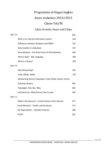 Programma Inglese - "G. Ferraris"