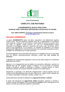 traccia aggressività