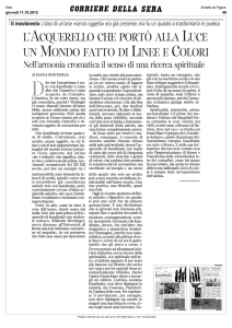Elena Pontiggia per Il corriere della sera