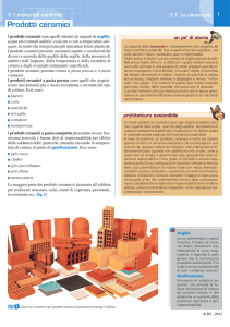 Prodotti ceramici